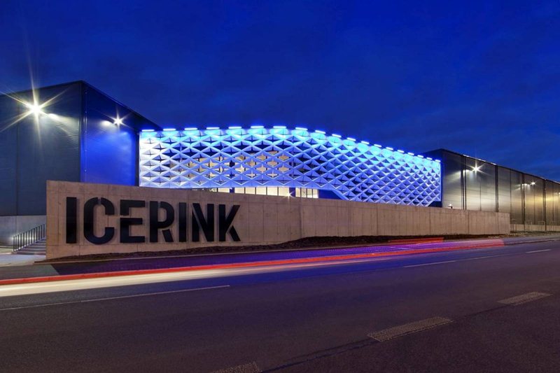 Praha, Veřejné budovy - Praha, Zimní stadion padok Icerink
