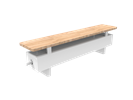 Ecolite Cube - self-standing convector bench (LBK)