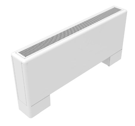 Ecolite Round - fan-operated self-standing convector heaters (TZT)