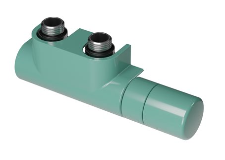 Corner thermostatic valve/RAL