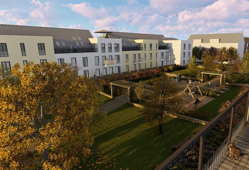 Krnov, Bytové komplexy - Krnov, Nová Kasárna