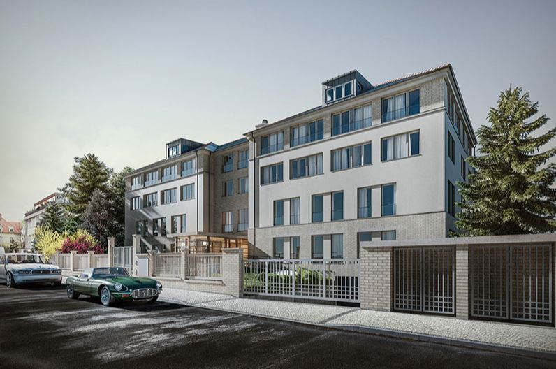 Praha, Bytové komplexy - Praha, Hradešínská rezidence